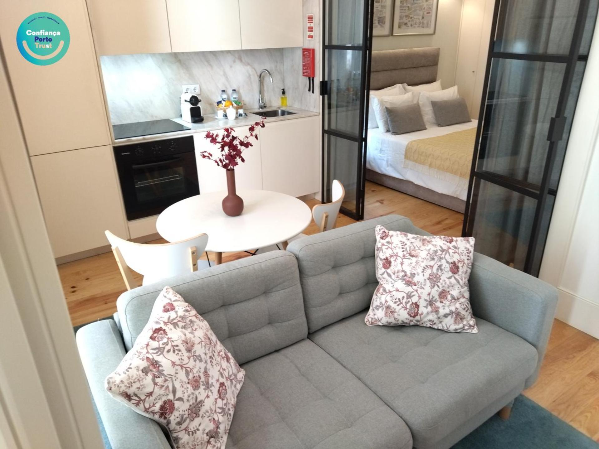 Santa Catarina Patio Apartment - With Washer Machine 波尔图 外观 照片